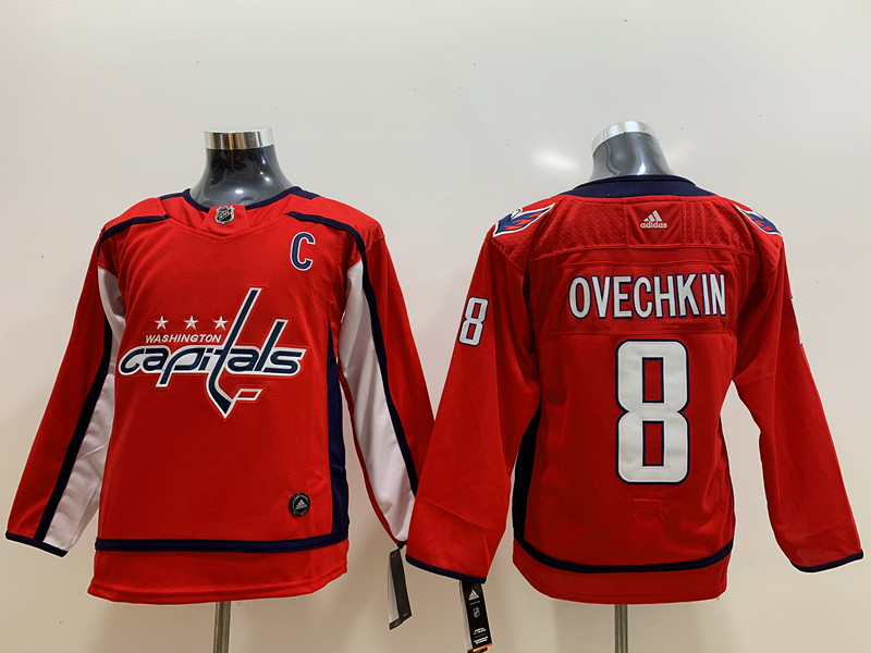 Men's Washington Capitals Alexander Ovechkin #8 Red Jersey